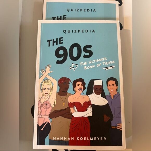 Urban Outfitters “Quizpedia The 90’s” Coffee Table Book - Picture 2 of 4